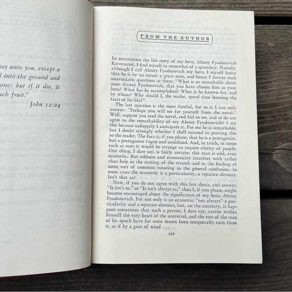 The Brothers Karamazov Vintage 1950 Hardcover Book By Fyodor Dostoyevsky - Picture 8 of 14